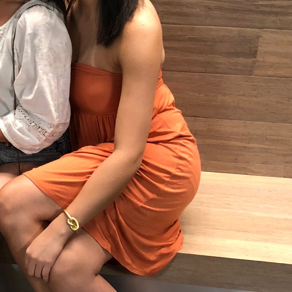 Strapless dress/cover up